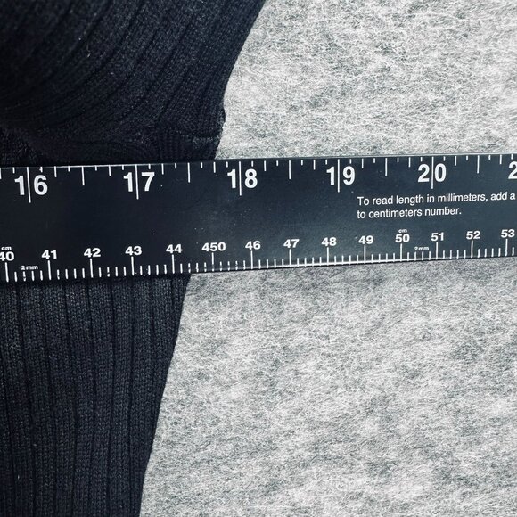 No Boundaries Womens Black Tight Knit Sweater Midi Size M/L/XL/XXL Bodycon Dress - Picture 4 of 8